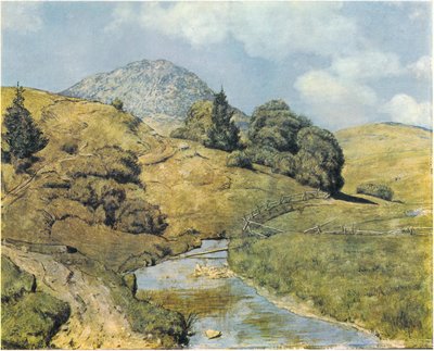 The Blössling near Bernau by Hans Thoma